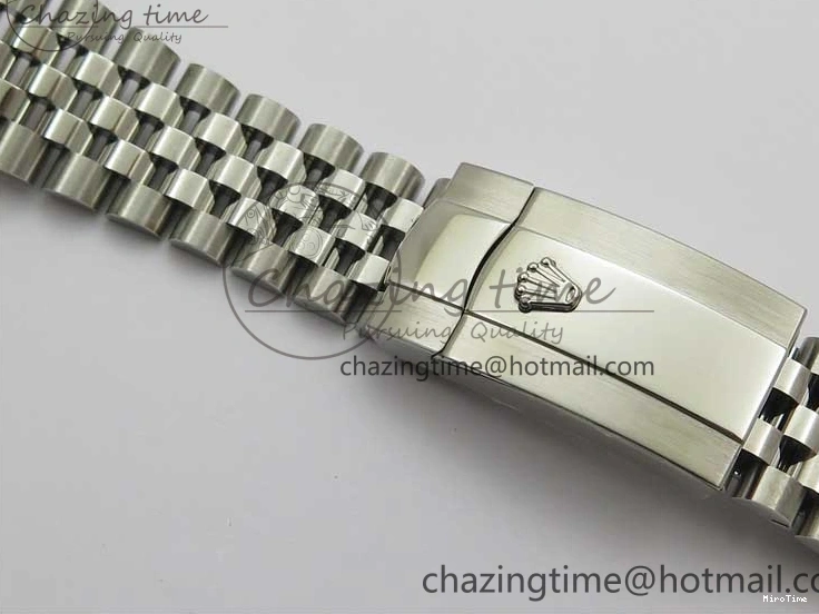 MiroTime 1221 Compact DateJust 36 SS 126234 BP Maker 1:1 Best Edition Fluted Bezel Gray Roman Dial on Jubilee Bracelet 2527